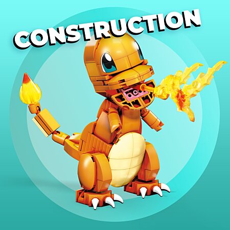 Jeu De Construction Mega Bloks Mega Construx Pokémon Salamèche Géant À  Construire 740 Pièces à Prix Carrefour