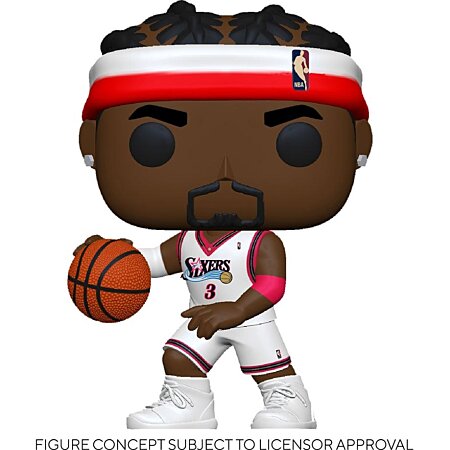 NBA - Figurine POP! Allen Iverson (Sixers Home) 9 cm au meilleur