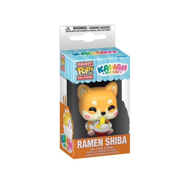 KAWAII FOODIES - Pocket Pop Keychains - Ramen Shiba : : Porte clés Funko GEEK Collection