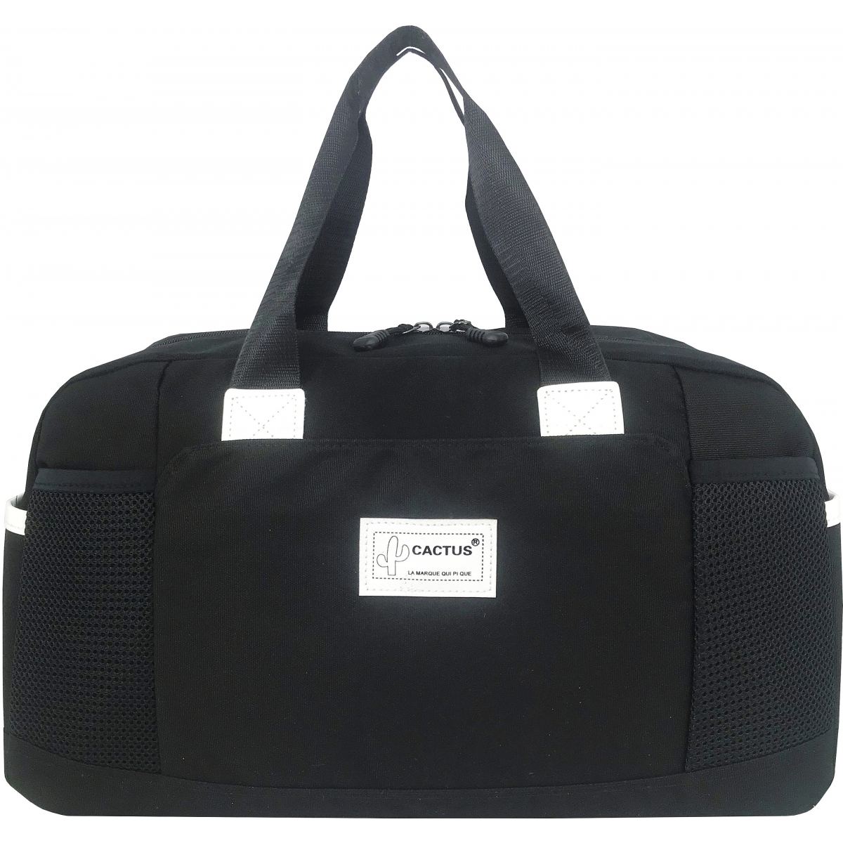 Sac de voyage 48h et sport Cactus polyester - CAM0028-NOIR - Couleur  principale : NOIR 