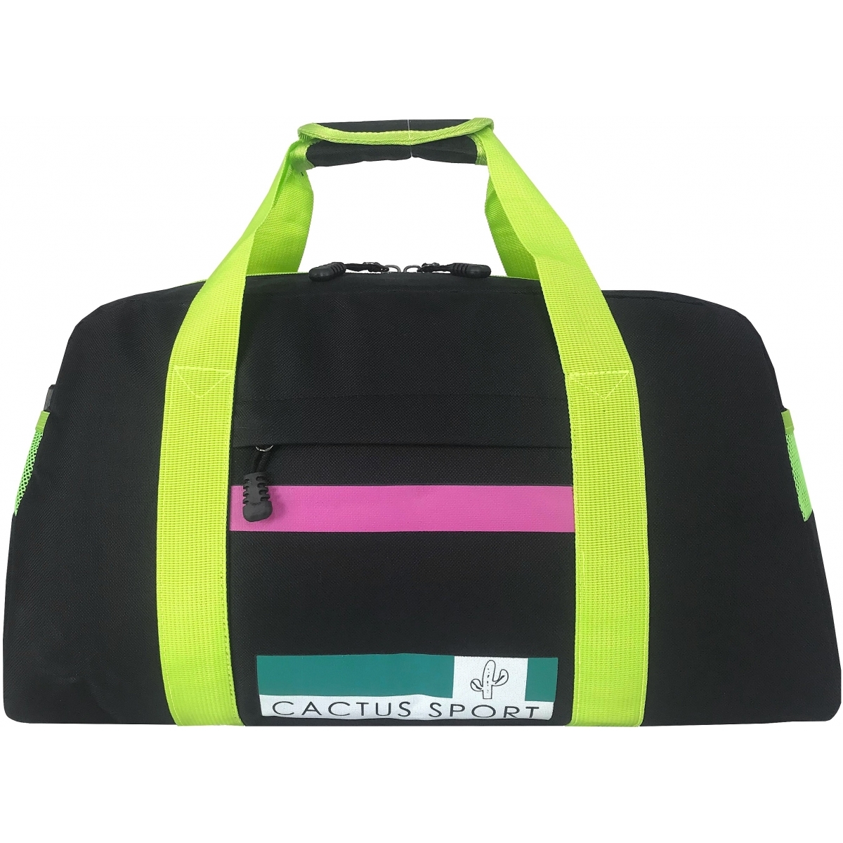 Sac de voyage 48h et sport Cactus polyester - CAM0028-NOIR - Couleur  principale : NOIR 