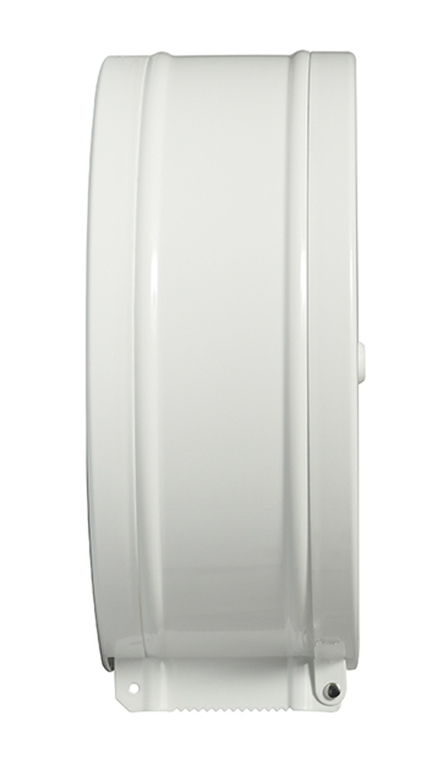 ROSSIGNOL Distributeur Papier Hygiénique BLANKA 400m - Acier Poudré Blanc