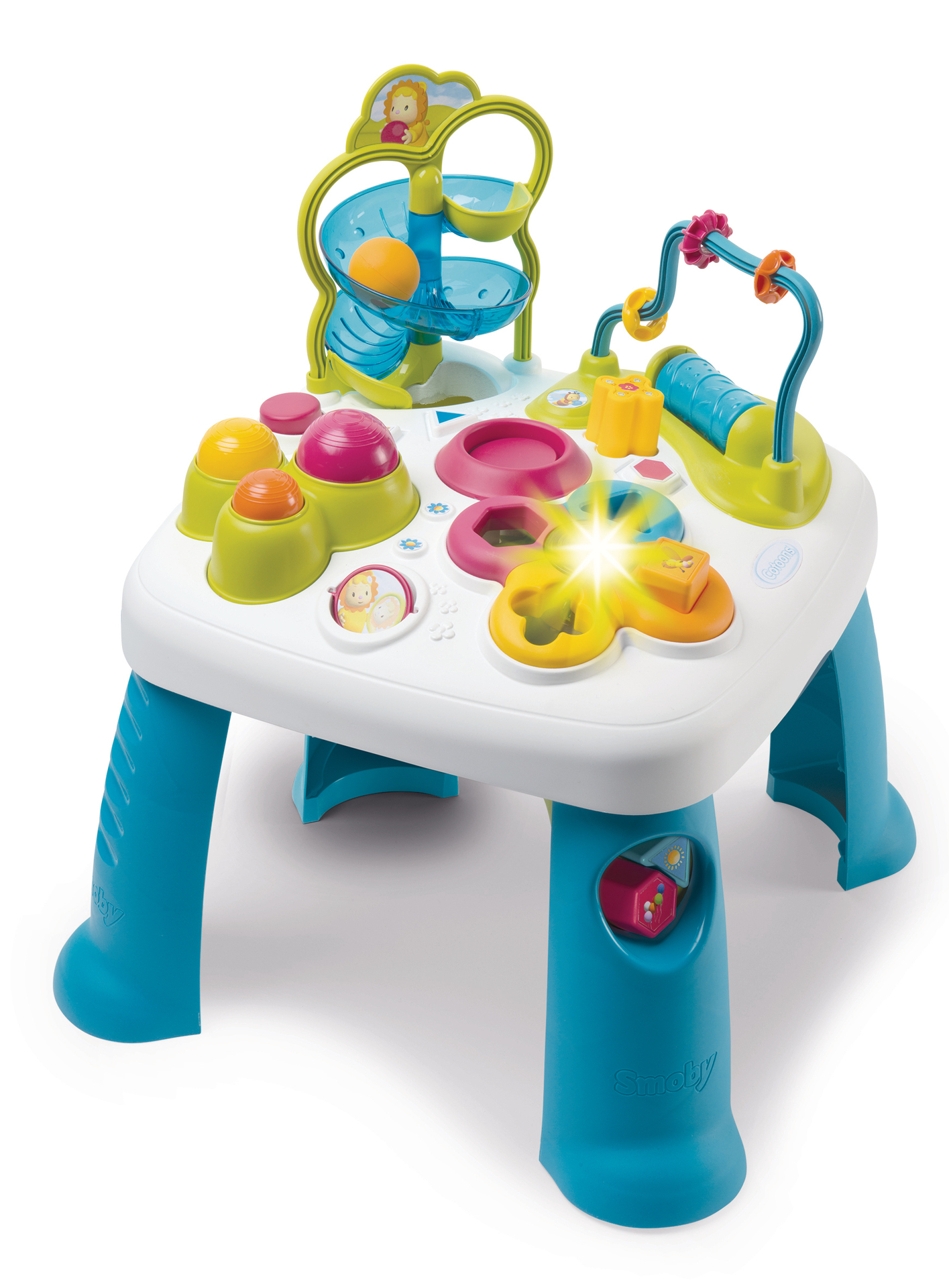 Smoby Cosy Siège bébé avec table d'activités acheter