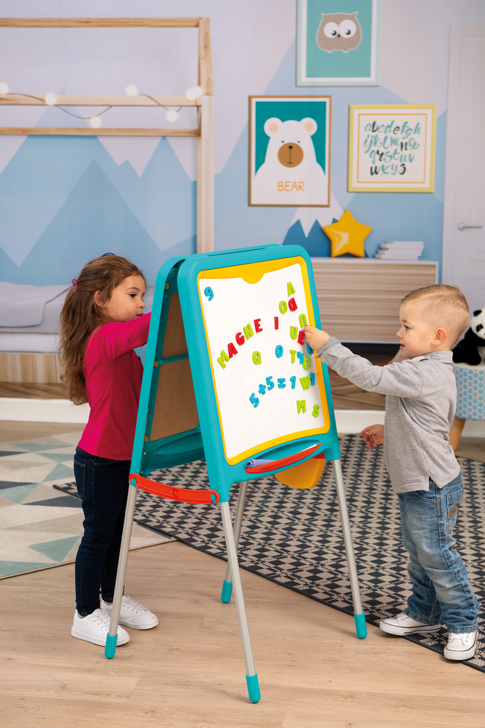 Promo Tableau Tubes Smoby chez Super U