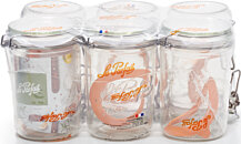 LE PARFAIT Lot de 6 bocaux en verre - 0,5L - D 85 -6585001 - Transparent -  Cdiscount Maison