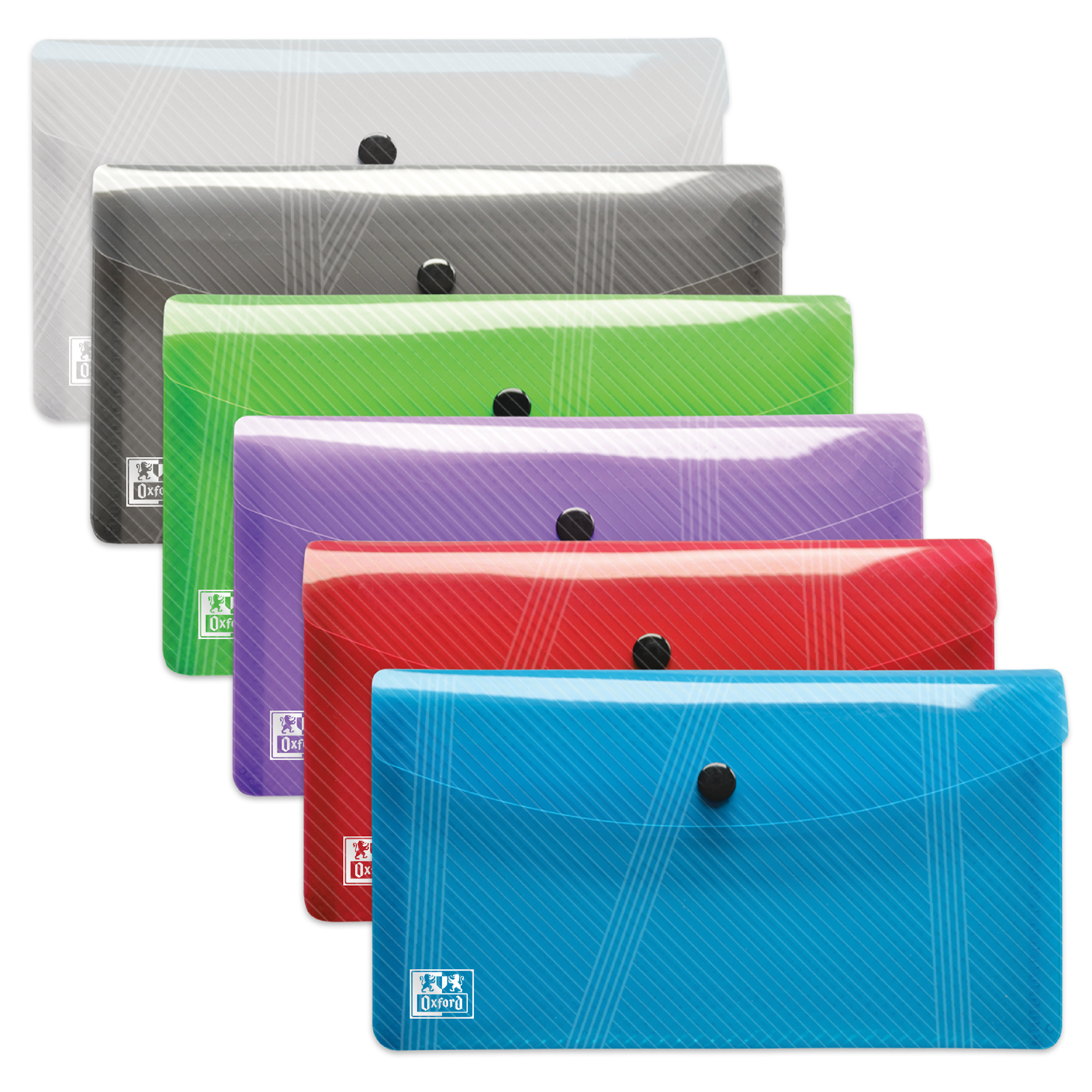 Chemise Enveloppe Polypropylène Avec Bouton Pression A4 Bleu Pas