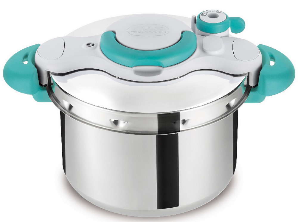 Cocotte Minute SEB Inox 6 Litres Avec Panier Et Soupape - Occasion