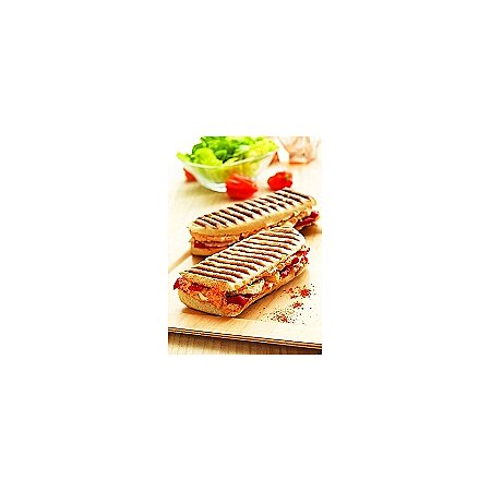 Plaques grill-panini par 2, xa800312 pour croque-monsieur tefal
