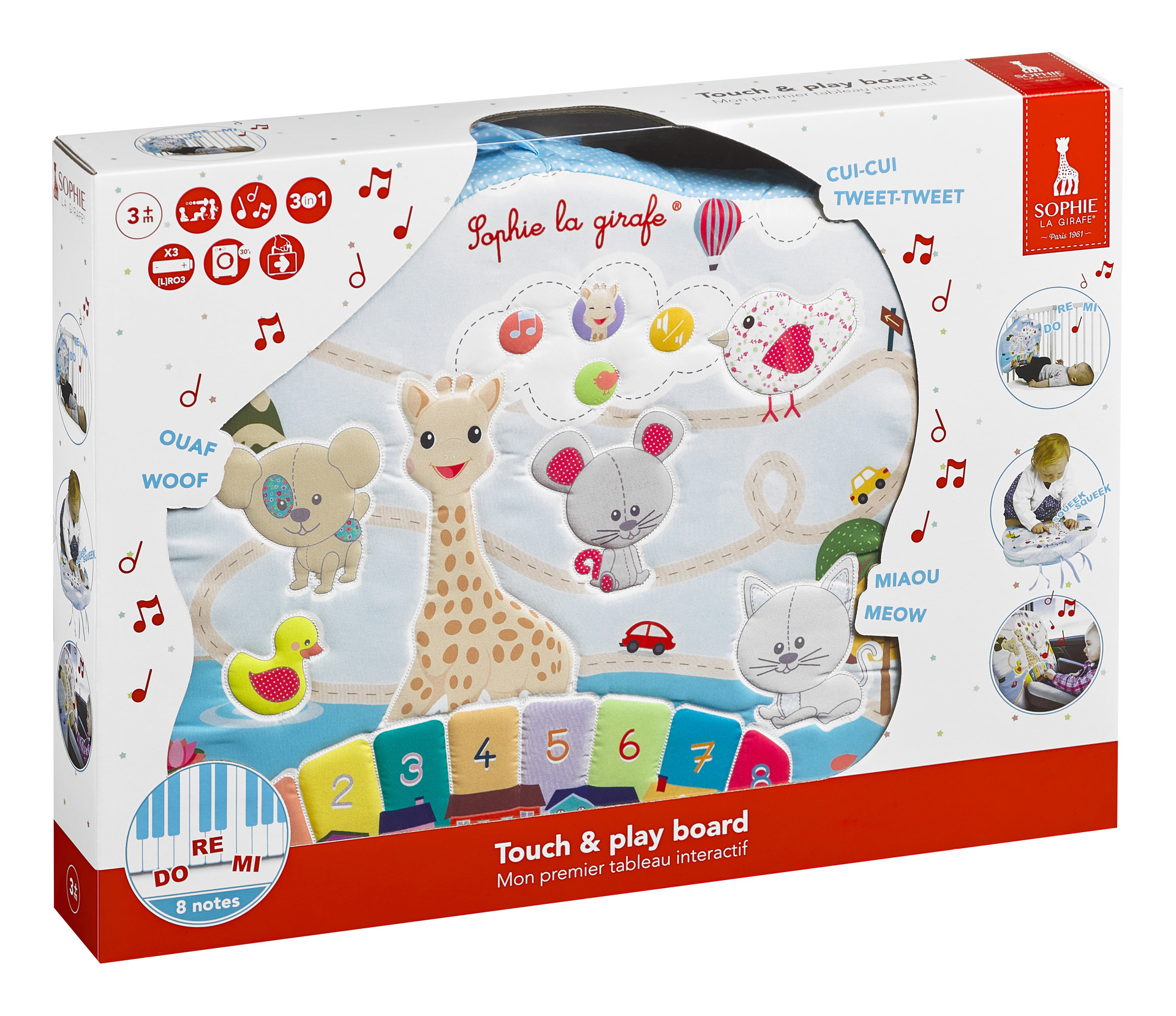 Matelas d'éveil interactif Sophie la Girafe - Jeux et jouets Vulli - Avenue  des Jeux