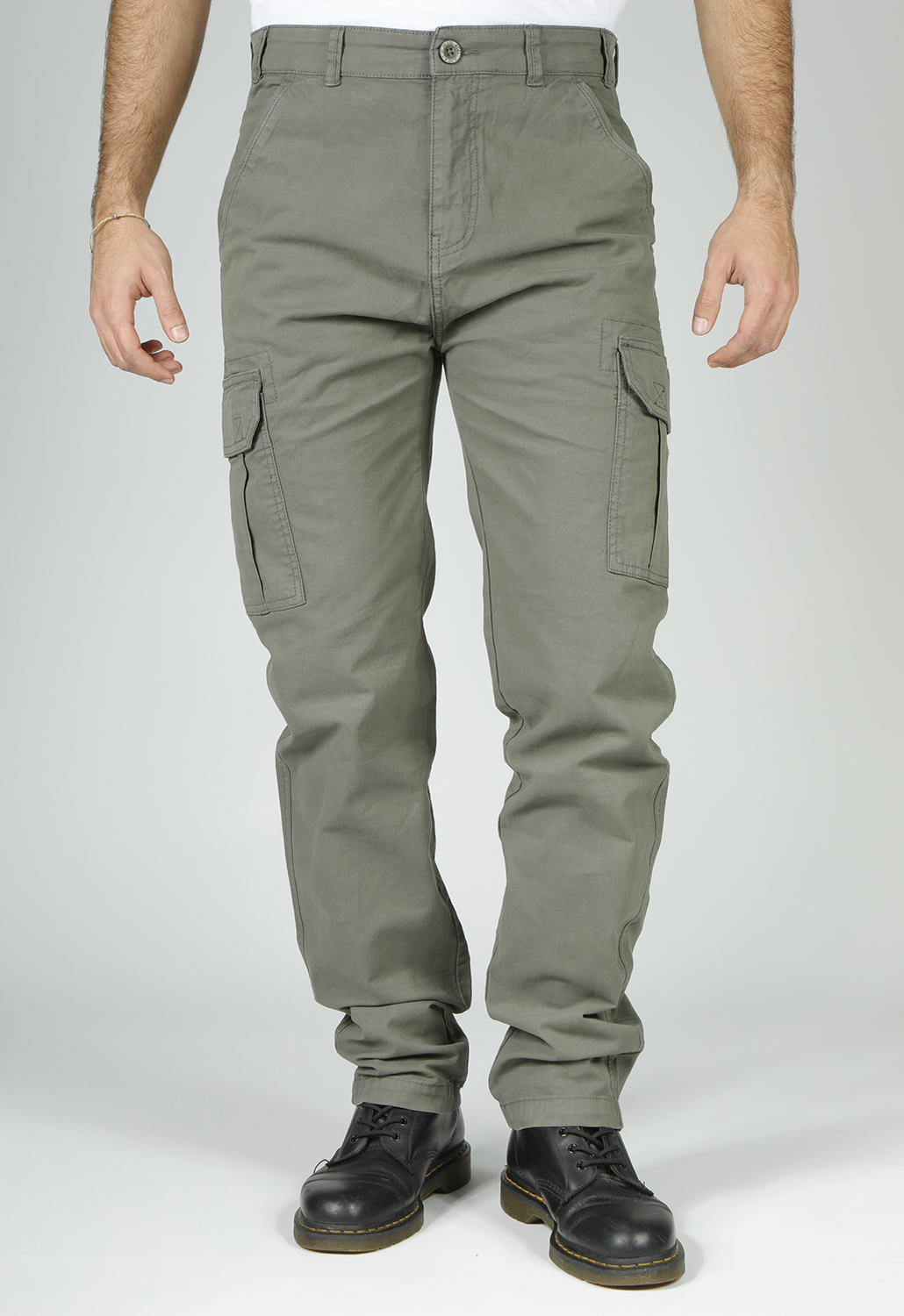 Pantalon Cargo Homme Coupe Droite