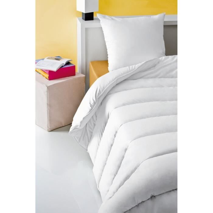 Couette 4 Saisons Anti-acariens - 220 X 240 Cm - Blanc - Couette BUT