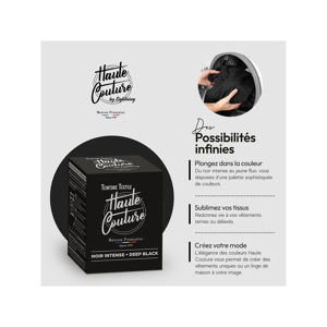 15 Sachets De Teinture Textile NOIR - Restaurateur De Couleur Pour Vêtements - Pour Machine à Laver - Naturel Et Doux Pour La Peau