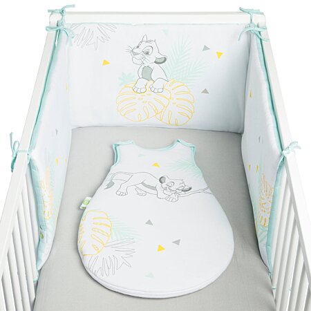 Parure de lit Disney Panpan 100% coton pour lit bébé 60x120 ou 70x140