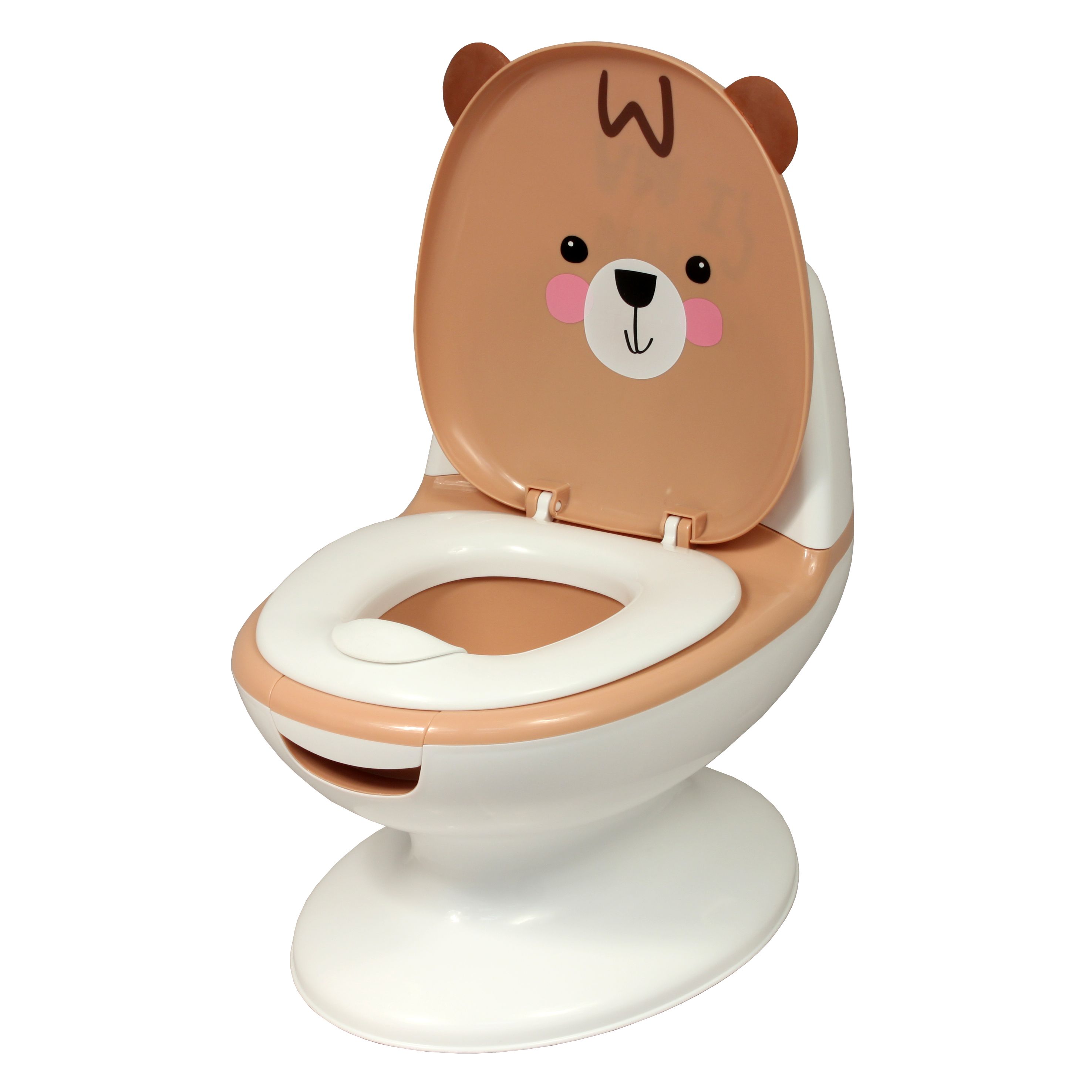 Bebeconfort Mini Toilettes pour bébé / Pot pour Bébé Panda avec bruit  chasse d'eau