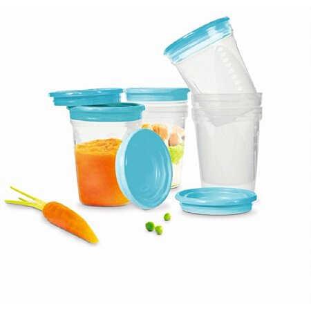 Boîtes De Conservation - Neez Bébé Boîte Alimentaire Repas Bebe Purée  Congeler Lait Silicone 9x75ml Pots - Cdiscount Maison