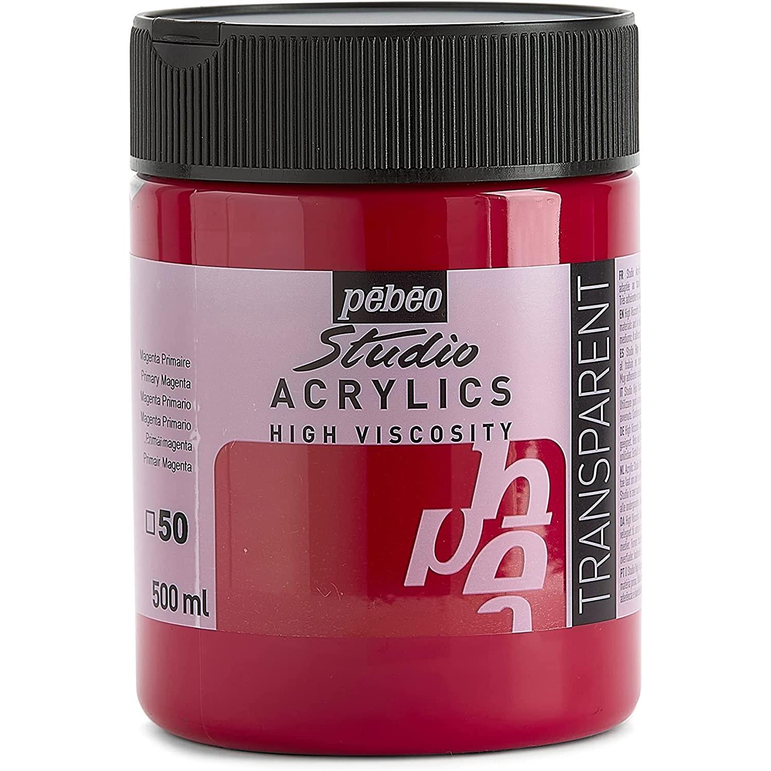 PÉBÉO PEINTURE ACRYLIQUES POT DE 500 ML OR IRID…