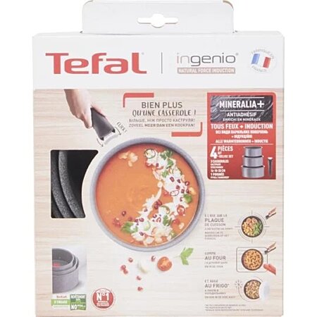 Tefal Ingenio Lot de 3 casseroles 16, 18, 20 cm …