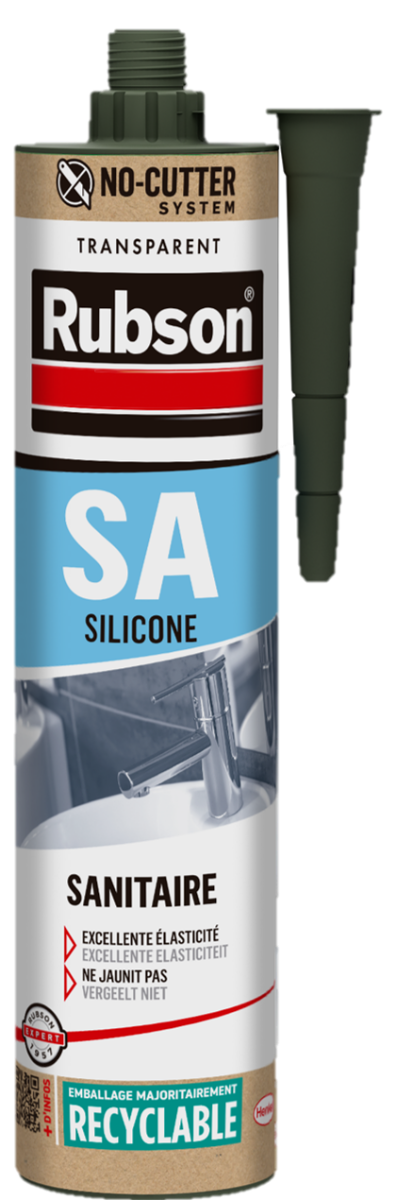 Silicone Sanitaire Transparent Cartouche 310Ml