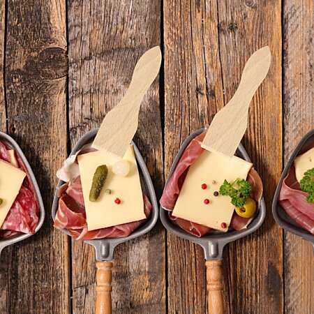 Raclette-coupe-pate,Spatule avec manche en bois,couteau à palette,lame en  acier inoxydable,fromage,dessert,confiture- 4 inch[A810]