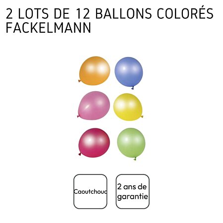 100 ballons à modeler colorés avec pompe