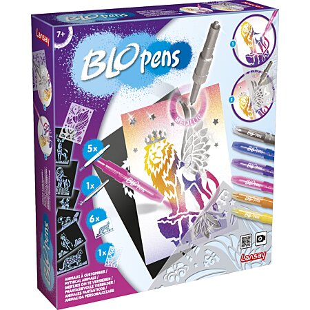 Blopens - Metallic - Plastique créatif - Supports de dessin et coloriage