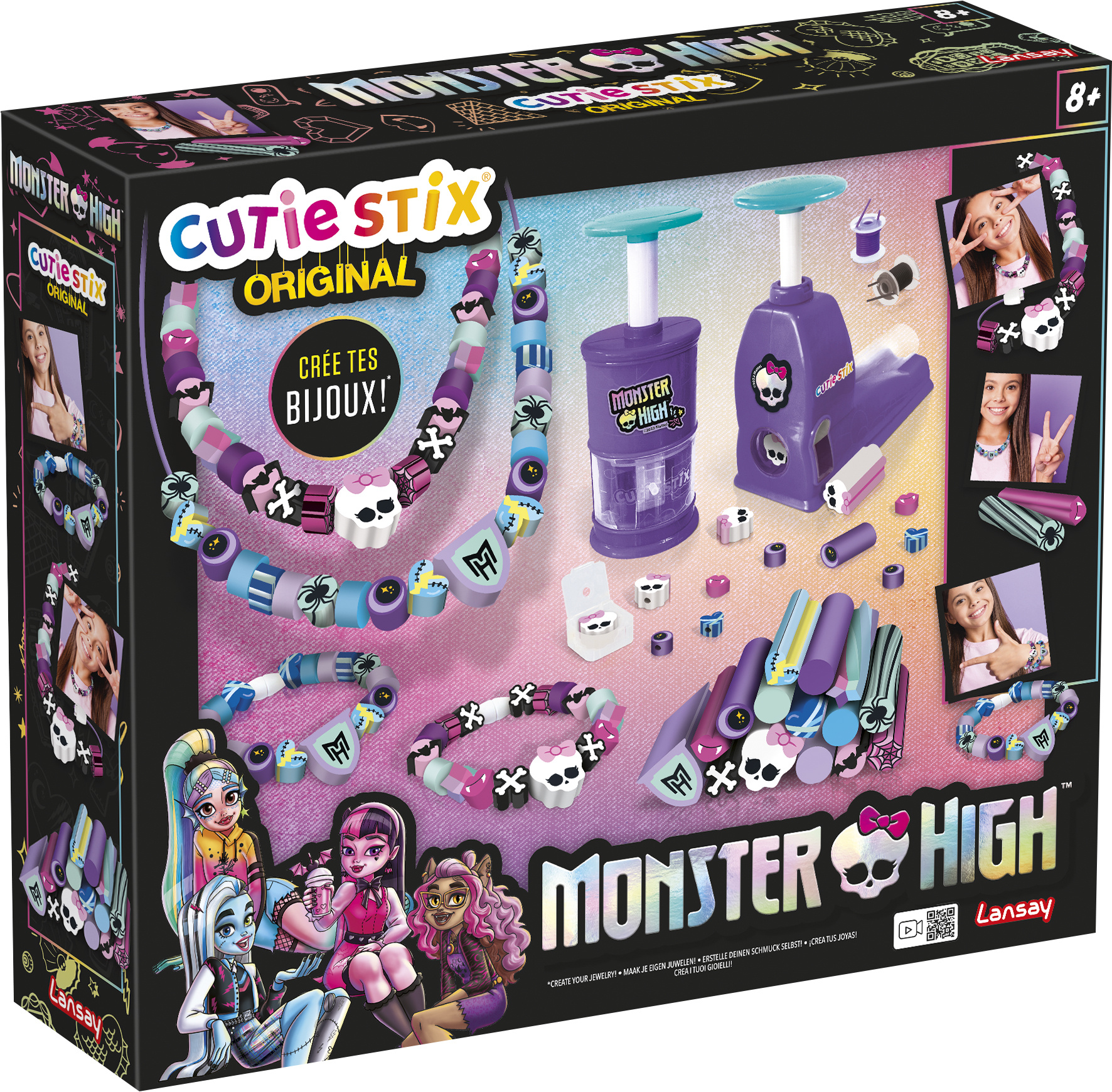 Cutie Stix - Set de Création Monster High - Fabrication de bijoux enfants -  Dès 8 ans - Lansay au meilleur prix