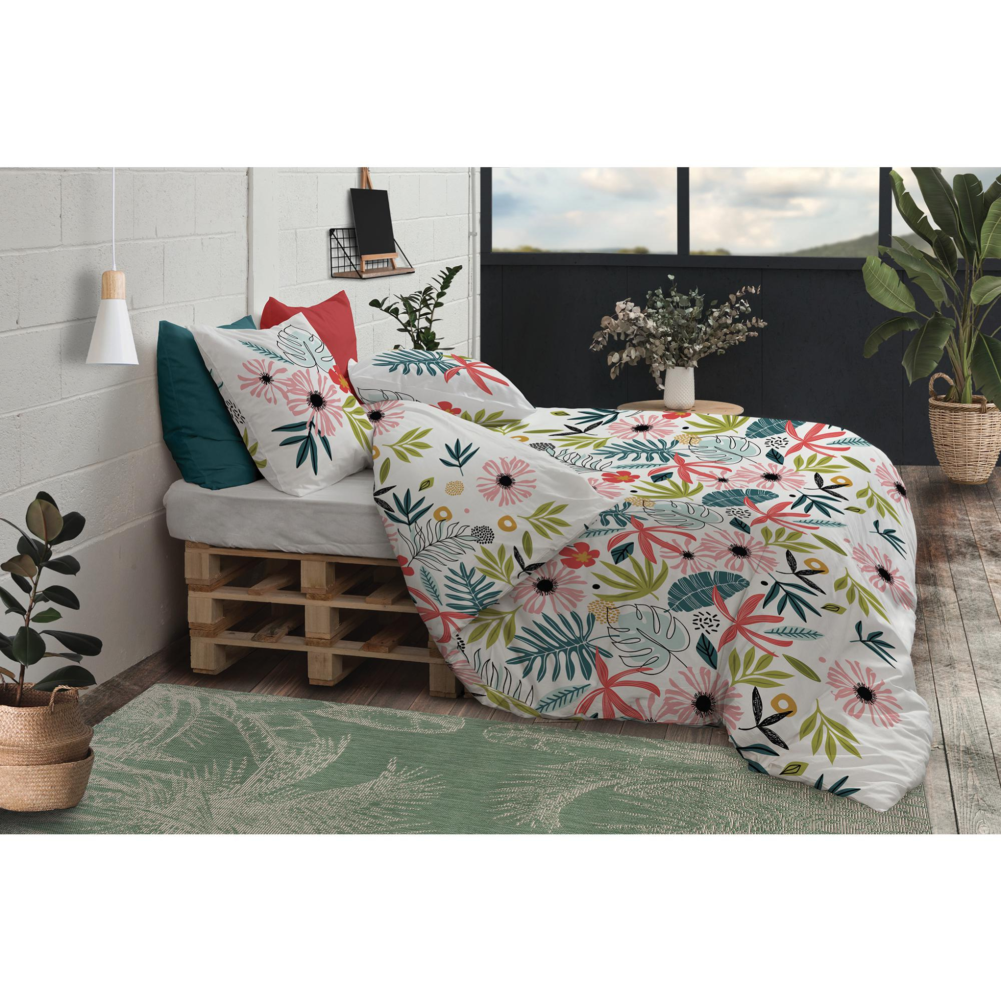 PARURE DE HOUSSE DE COUETTE 100%COTON 57FILS FIELD