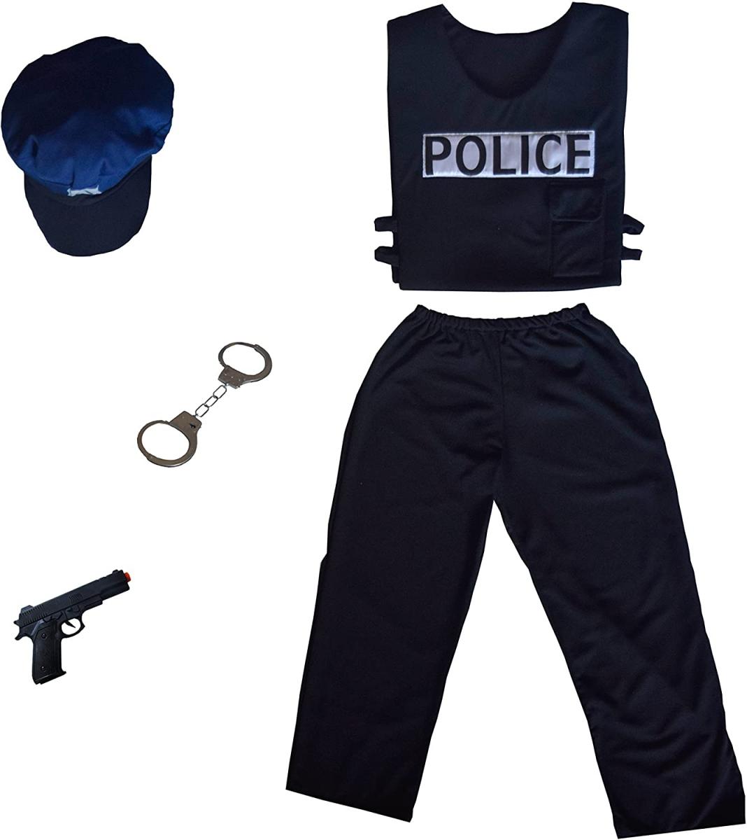 Deguisement policier 8-10 ans au meilleur prix