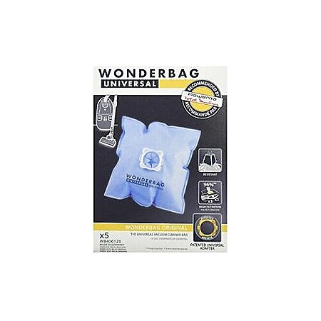 Bolsas de aspiradora universales (x5) Wonderbag WB406120