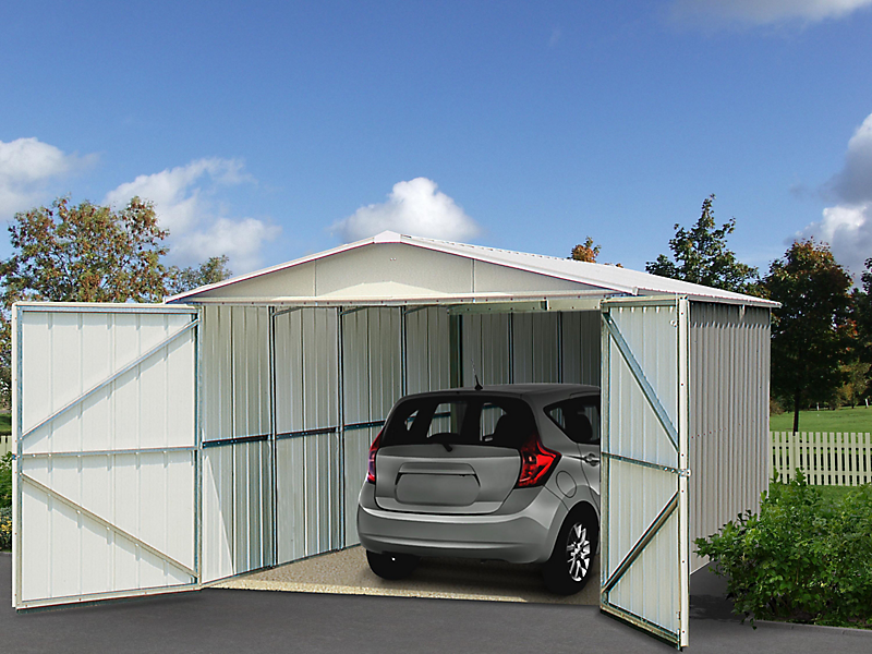 Garage en Métal 0,3MM  17 m²