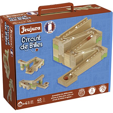 Circuit à billes pour enfants - ALOMEJOR - Circuit de bille - Plastique -  112 pièces - 42 x 30 x 61 cm - Cdiscount Jeux - Jouets