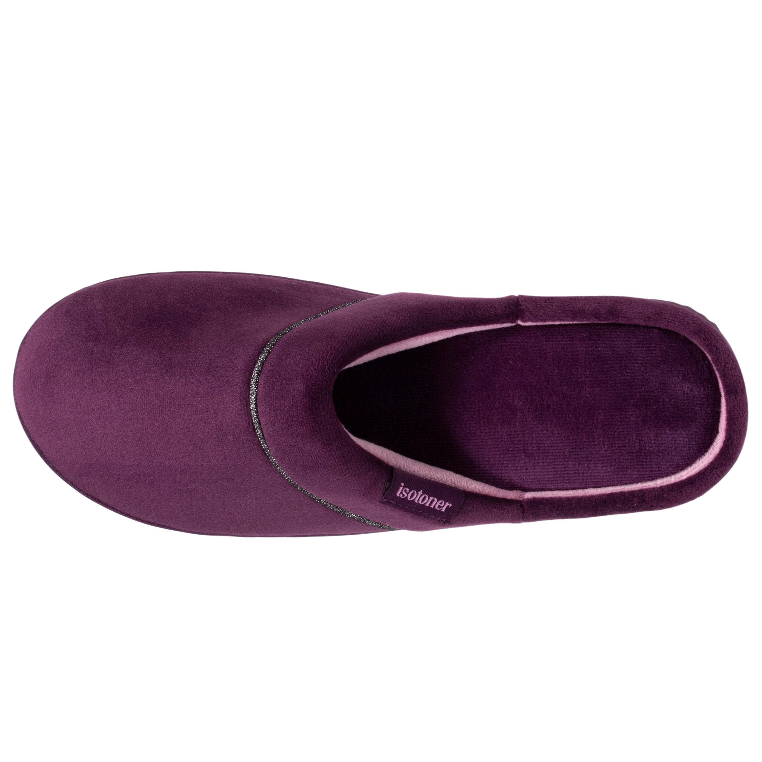 Mules Isotoner Femme Mémoire De Forme - Chaussons Plateforme 3,7 Cm Ultra Confort Modernes