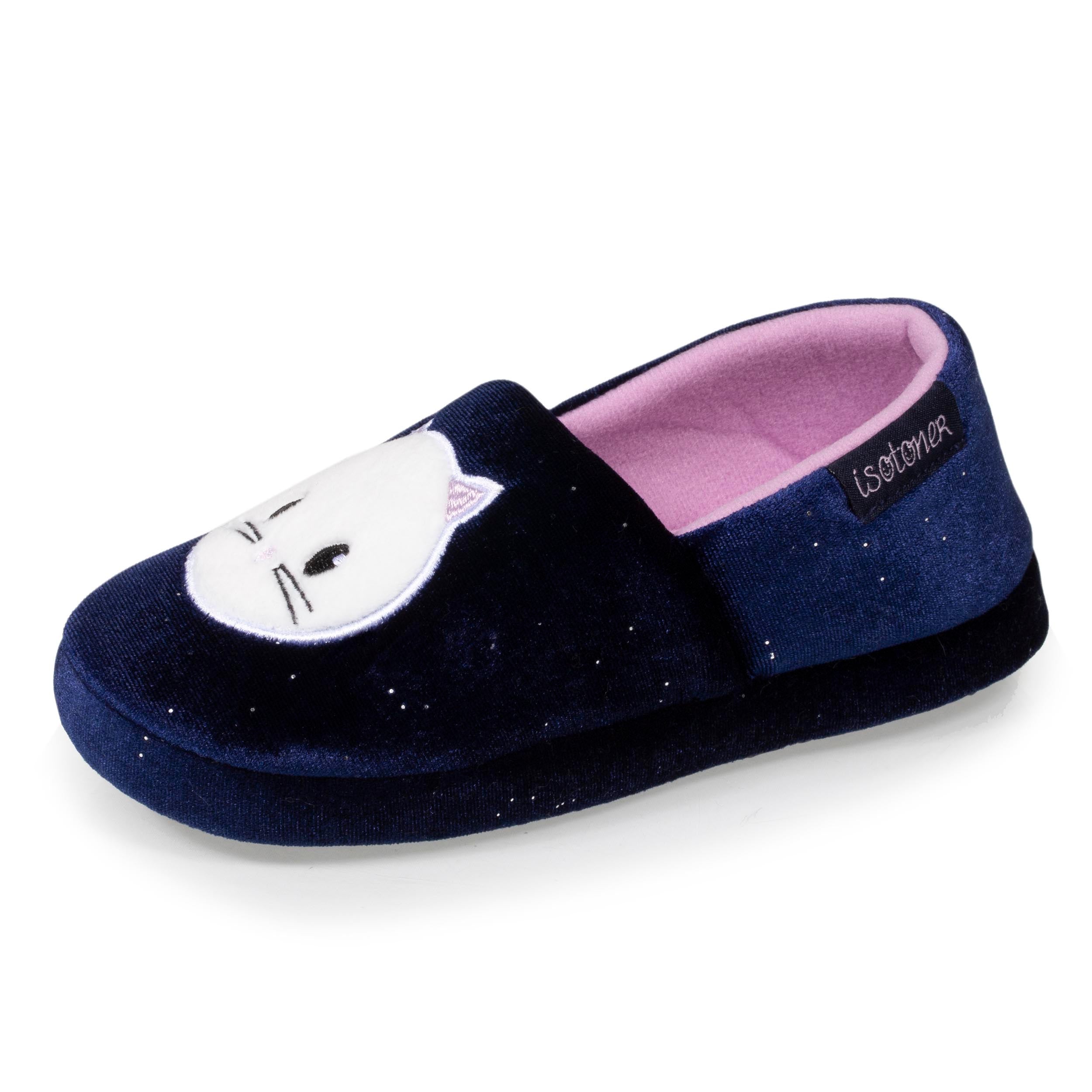 Chaussons Isotoner Extra-Light Garçon Monstre – Ultra Légers, Antidérapants, Confort Micro-Éponge 33/34