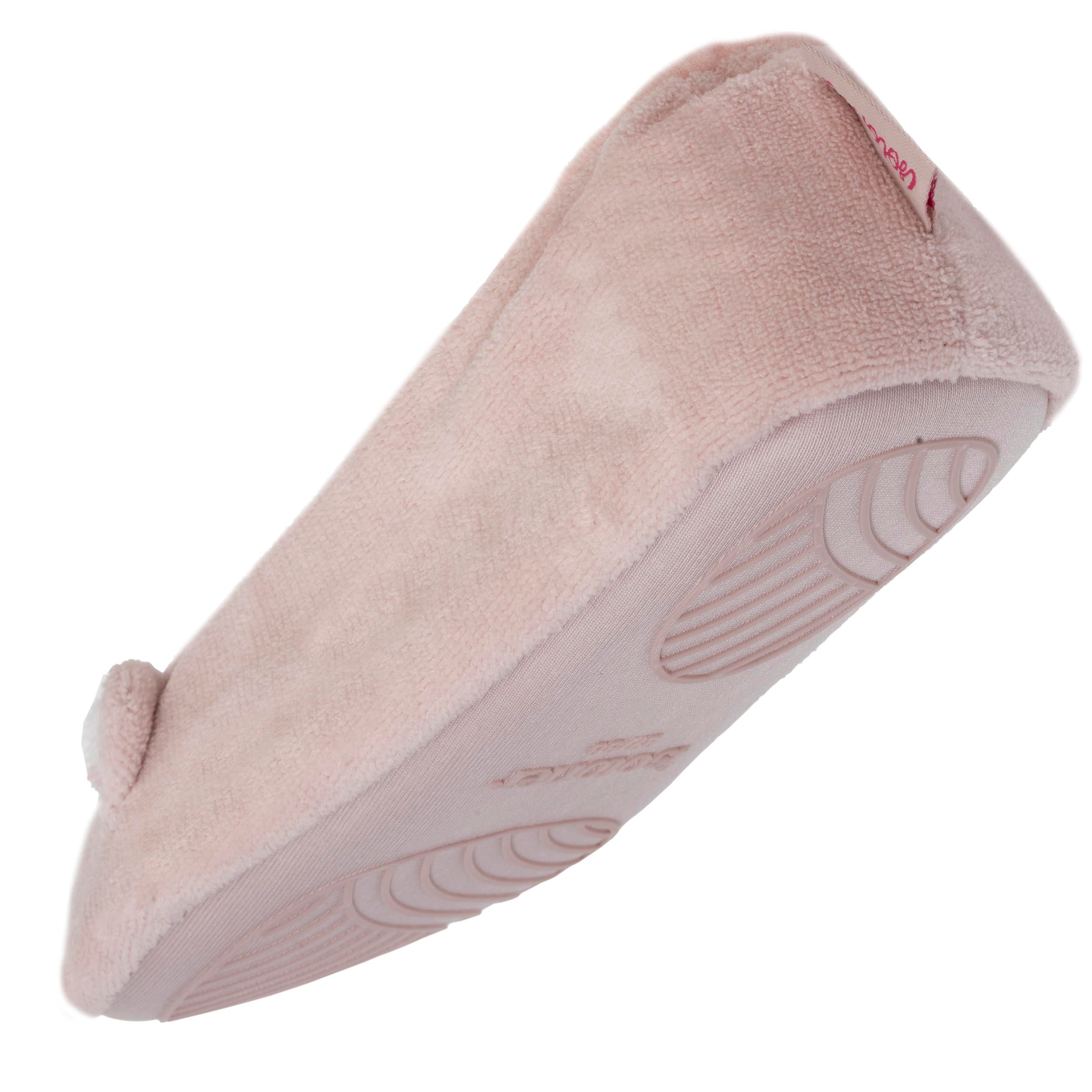 Chaussons Ballerines Femme Isotoner – Micro-éponge, Semelle Antidérapante – Pantoufles Légères Et Confortables – Lavables En Machine - 8