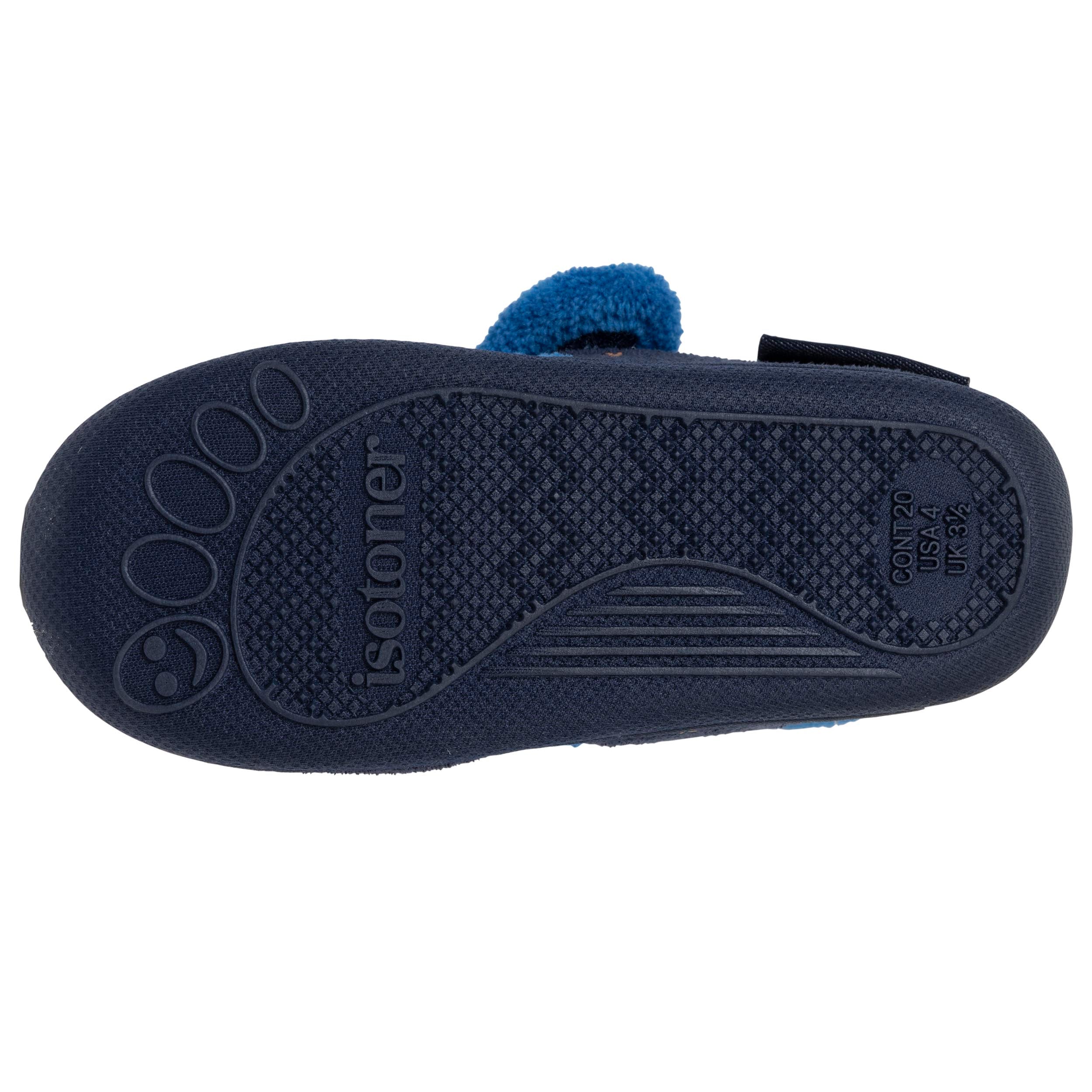 Chaussons Bottillons Fille Isotoner – Fermeture Scratch, Semelle Antidérapante, Taille 23, Doux Et Chauds - 2