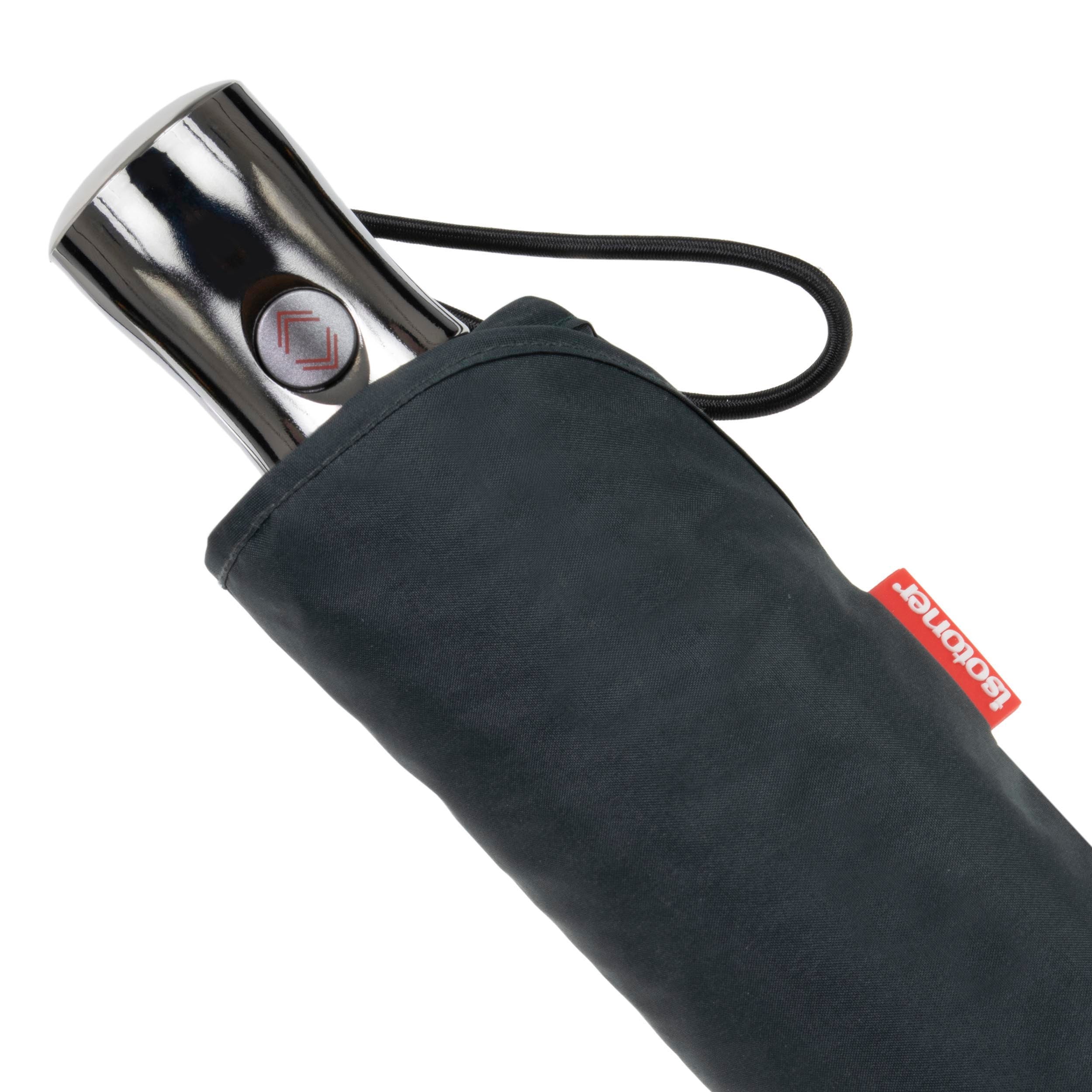 Isotoner Parapluie Pliant Manuel Slim X-TRA Sec Trèfle Coeur