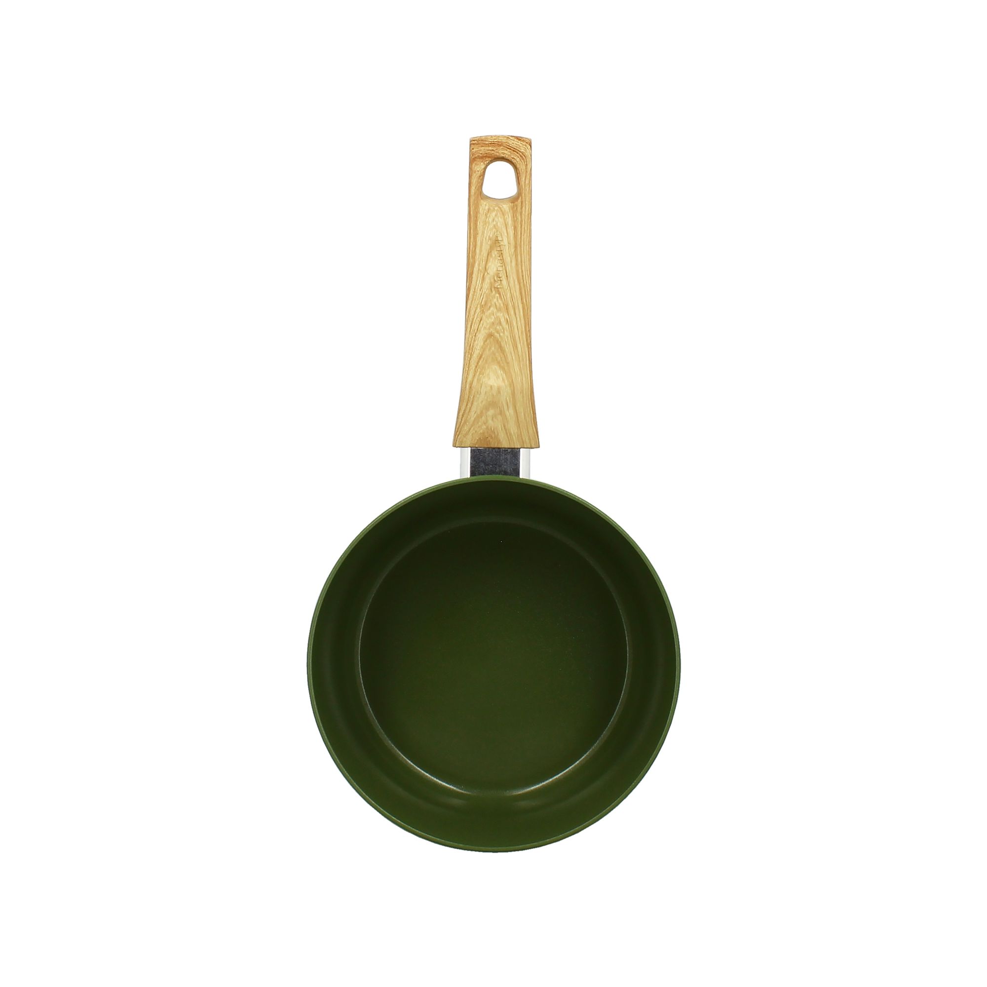 Set De 3 Casseroles Menastyl Colorama Crème - Induction, Antiadhésif Céramique - 16/18/20cm