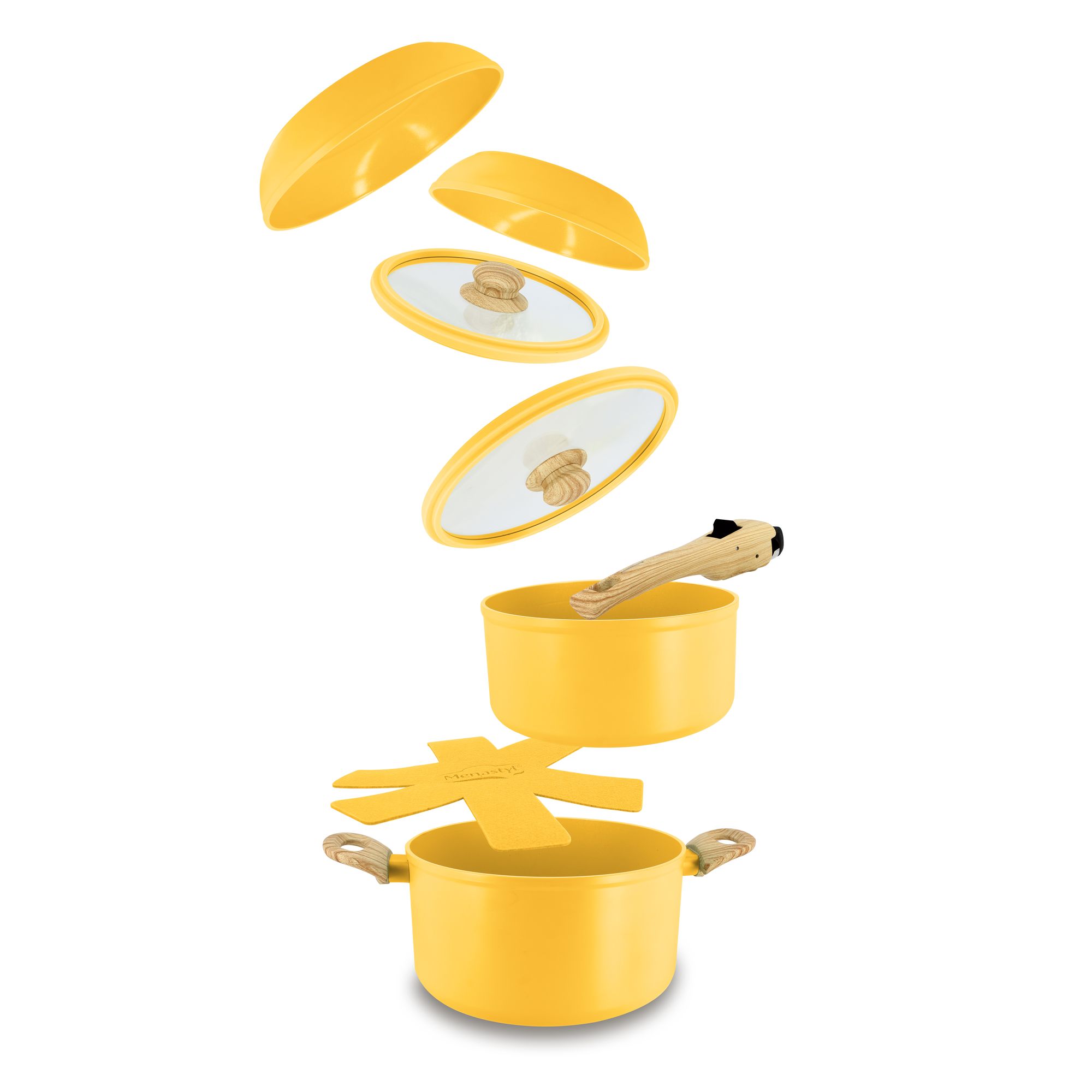 Batterie De Cuisine Empilable - Gamme The Super Ball - 98