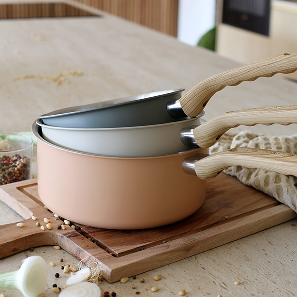 série de 3 casseroles 16 à 20 cm - maestro - beka