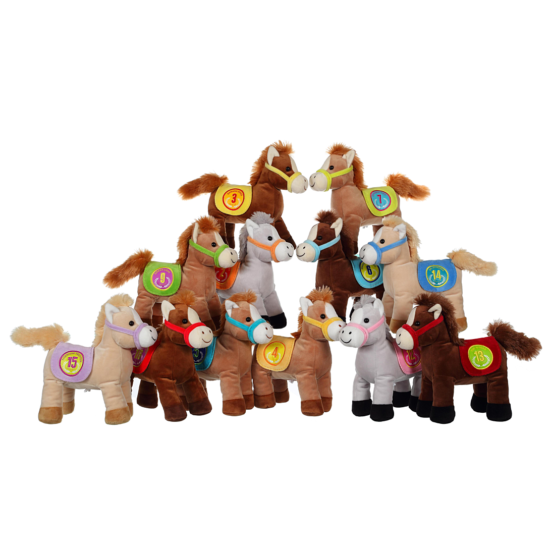 Gipsy TOYS - Suono poneez race 22 cm n° 12 - Peluche per bambini - 071651