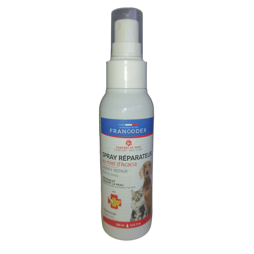 Francodex Spray Reparateur Au Miel Pour Chien Et Chat 100ml