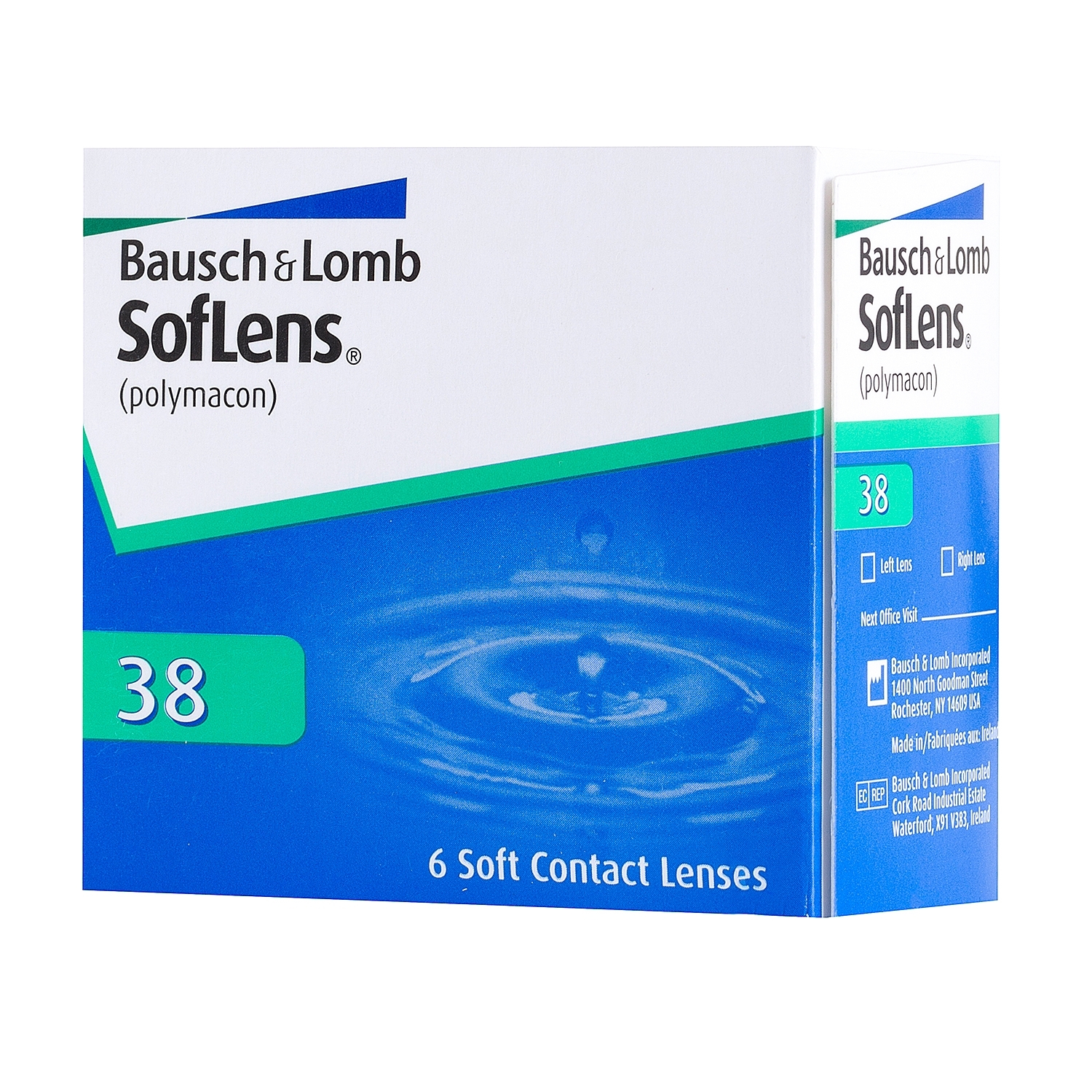 Lentilles SofLens 38