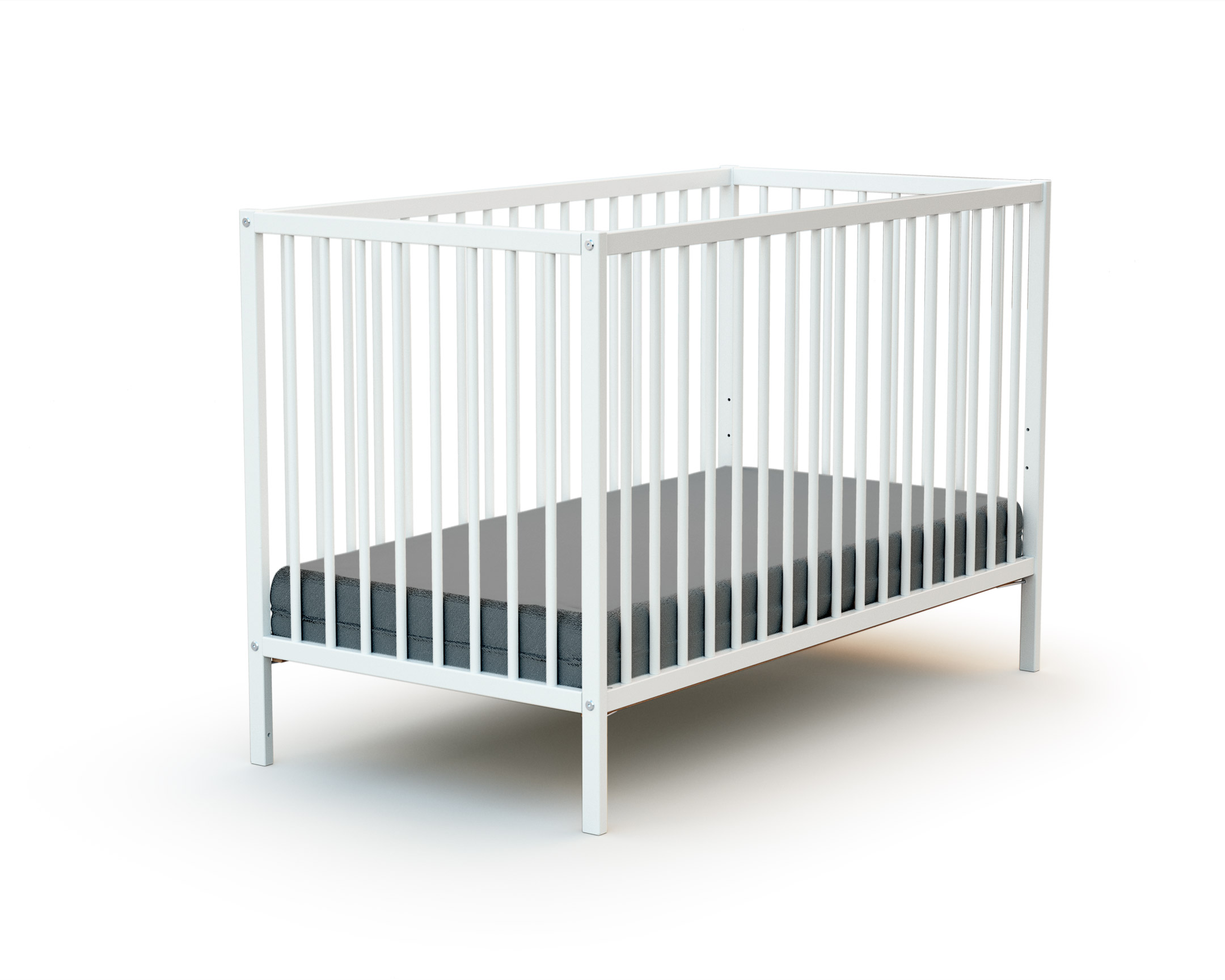 Lit Bébé 60x120 Blanc | Maison Et Loisirs E.Leclerc