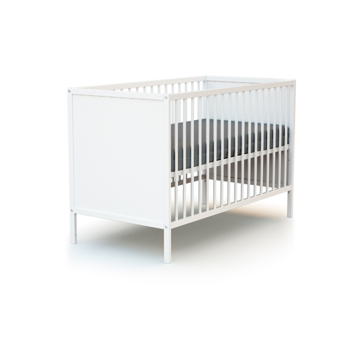 Duo Lit Bébé et Meuble Blanc