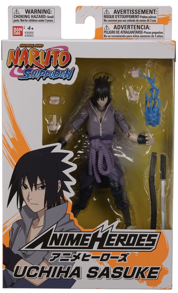 Naruto Shippuden - Figurine Anime Heroes Sasuke Uchiha au meilleur prix