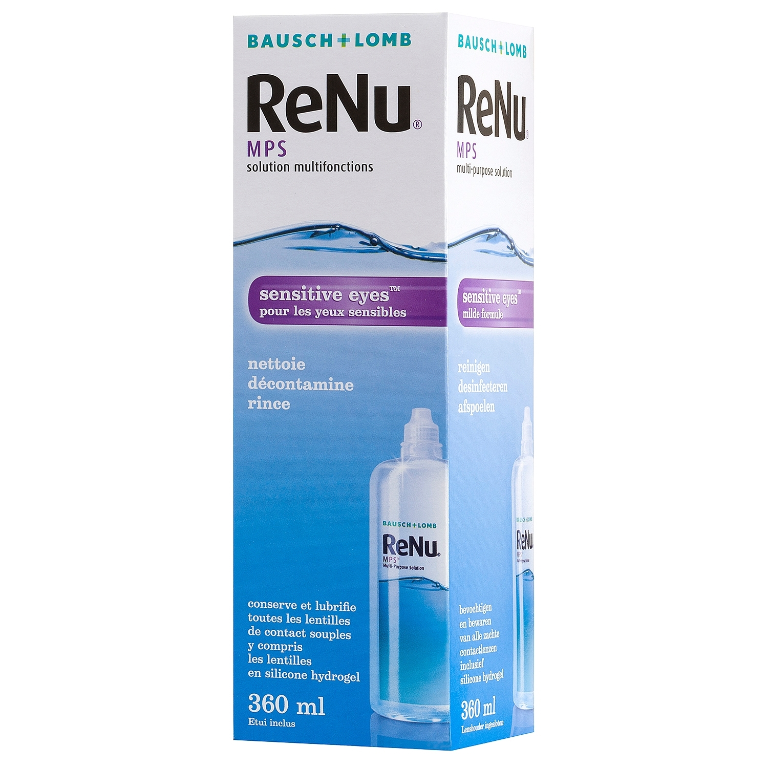 Renu® Multiplus Formule Classique 100 ml : Produit pour Lentilles