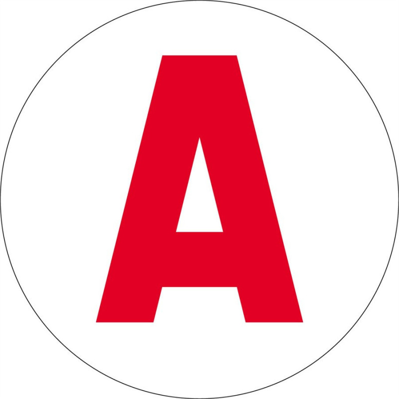 Disque A Réglementaire Disque Jeune Conducteur 15cm - Autocollant Réglementaire Pour Voiture Signalétique Voiture Apprenti