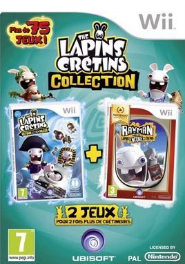 Rayman Contre Les Lapins Crétins - Version Wii PAL, Occasion Bon état