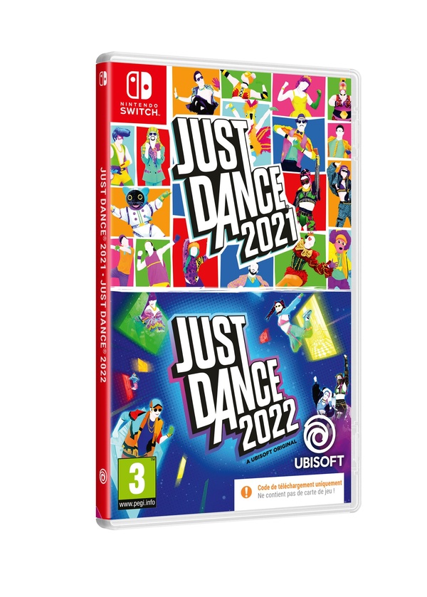 Compilation Just Dance 2021 Just Dance 2022 (Code in a Box