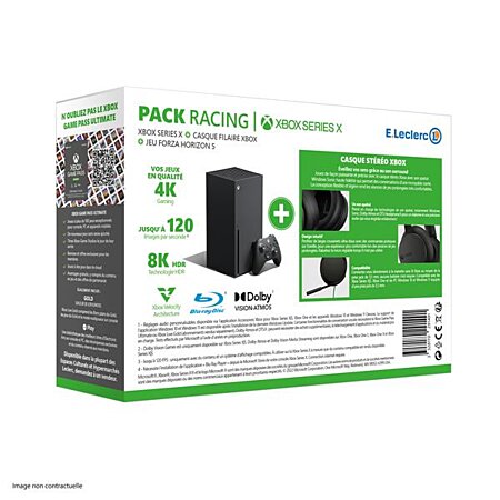 Pack Xbox : Casque-Micro Stéréo Sans-fil pour Xbox Series X